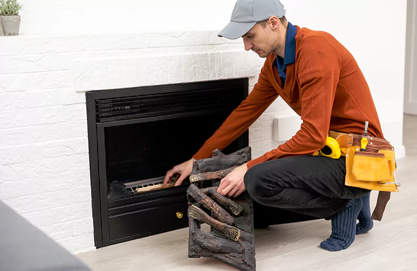 Wood Fireplace Repair in The Woodlands, TX